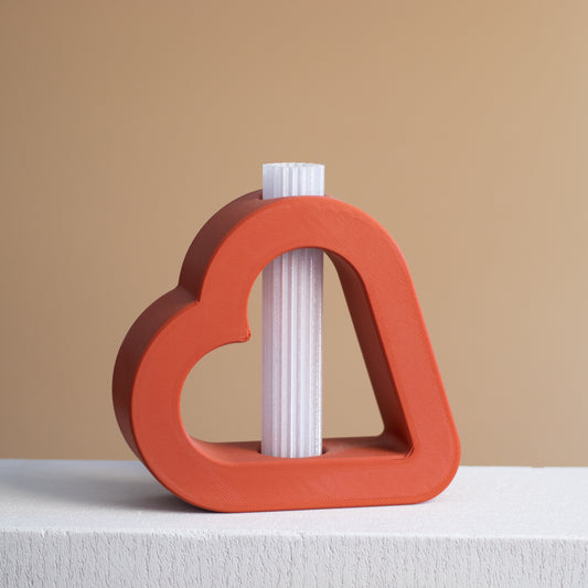 Scandinavian Heart Vase Valentine's Day Gift Vase