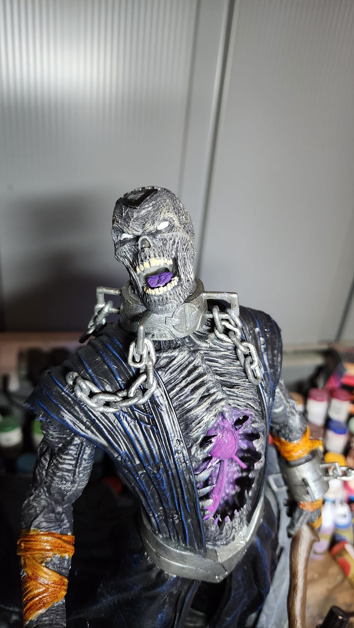 Nekron Ölümün Vücut Bulmuş Hali DC Comics Boyalı Figür 30 CM (Büyük Boy)