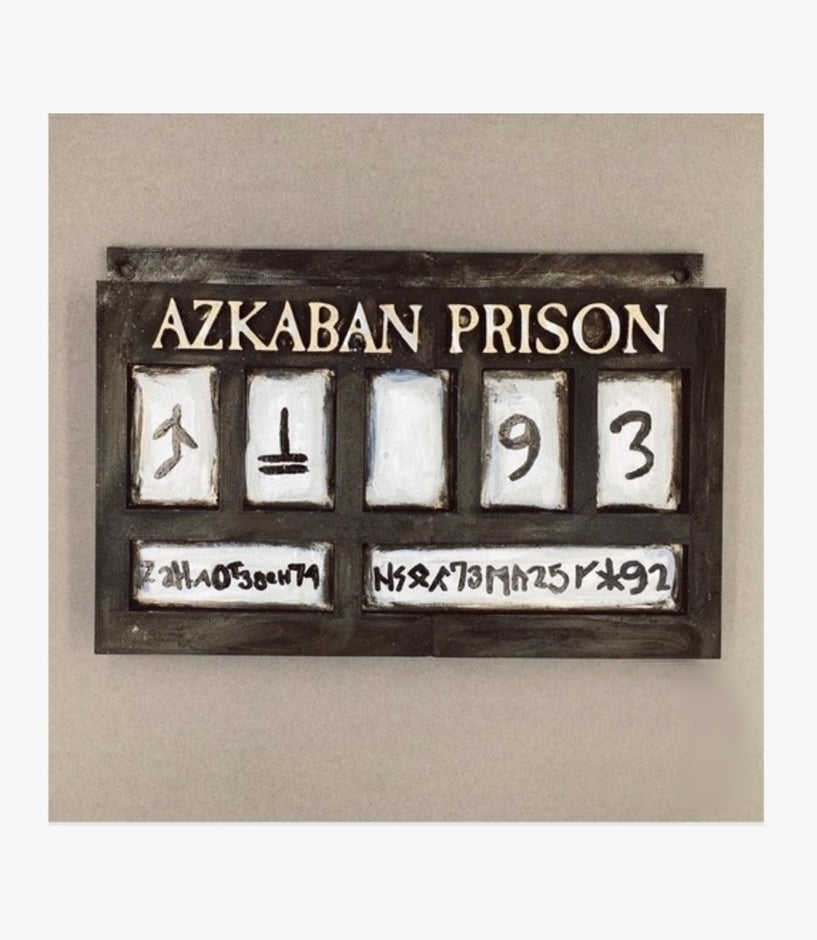 Harry Potter und der Gefangene von Askaban Filmklappe (25 cm Breite)