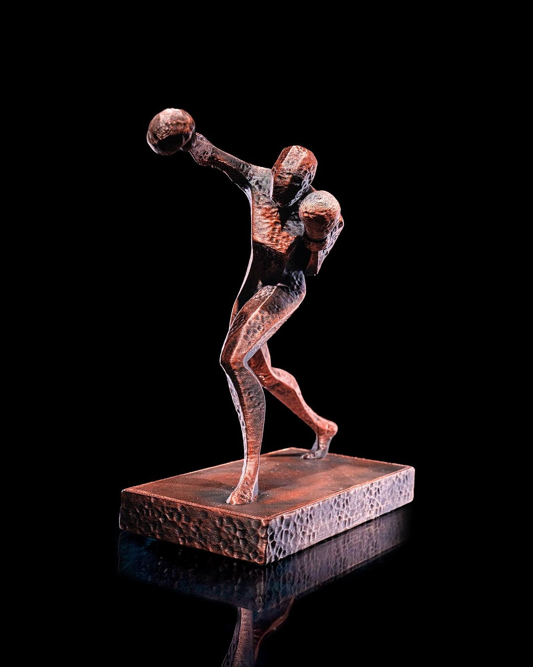Athletic Olympia Boxen Dekorative Figur 20CM GROSS