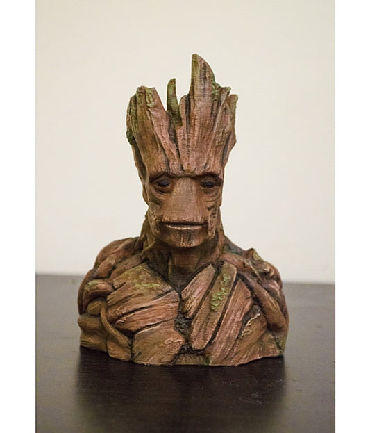 Groot Galaxy Guardians Boyalı Büst 12 cm