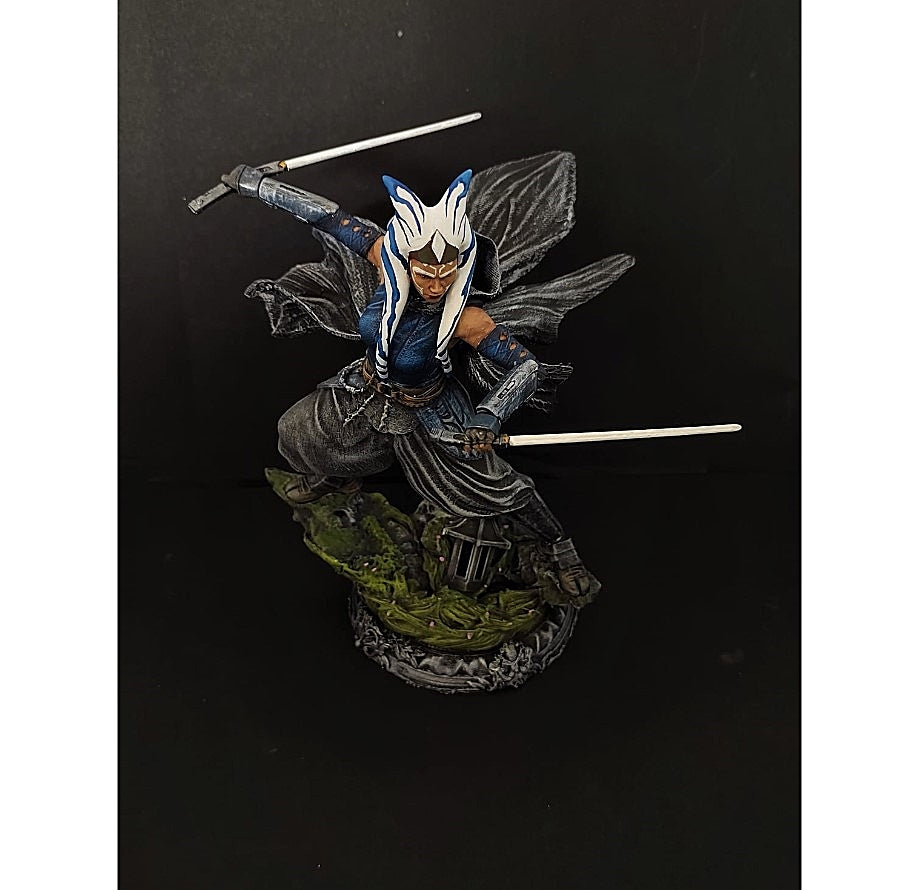 Ahsoka Tano Einzigartige Star Wars bemalte Figur 30 CM
