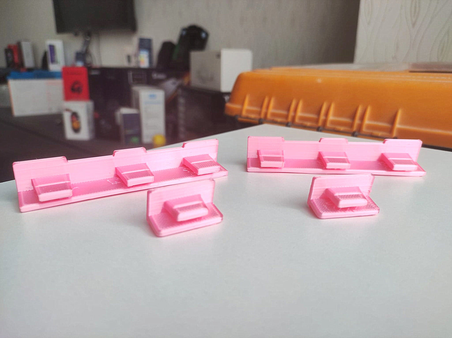 Stopper für Vorhangschienen der neuen Generation, Endstopper für Vorhänge (Set für 4 Zimmer Vorhangschienen)