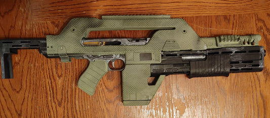Aliens Pulse Rifle M41A 80 CM Gerçek Boy (DEKORDUR)