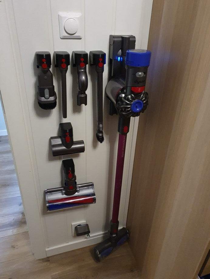 Wandhalterung für Dyson V6/v8 Staubsaugeraufsätze (2 Stück)