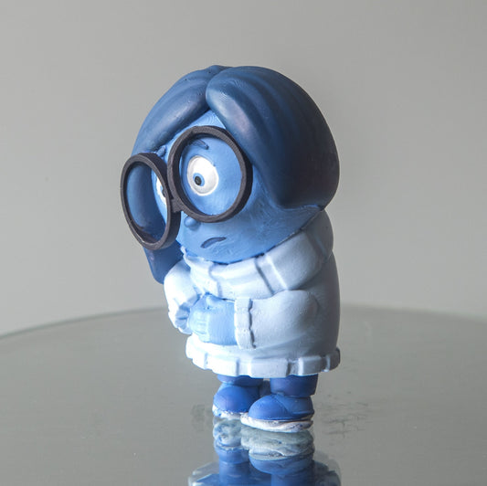 Sadness Üzüntü Inside Out Ters Yüz 2 Figür 15 CM