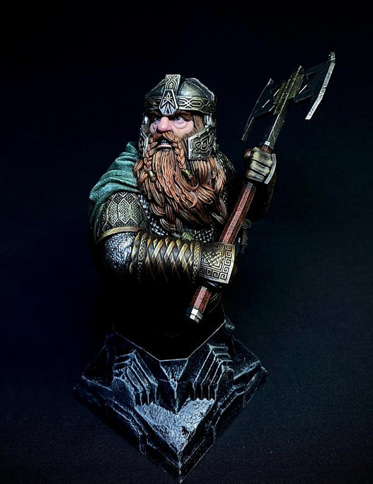 Gimli Der Herr der Ringe Zwerg bemalte Figur