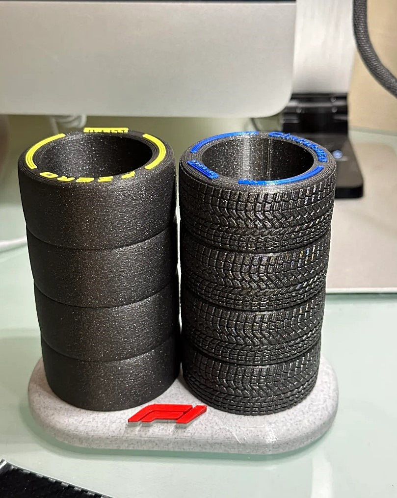 Formel 1 Reifen Federmäppchen Stiftehalter