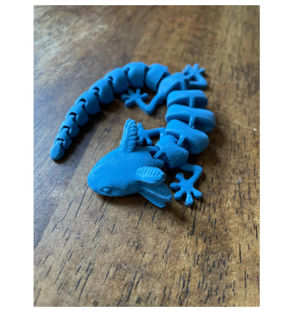 Bewegliches Axolotl-Salamander-Spielzeug (Große Größe)