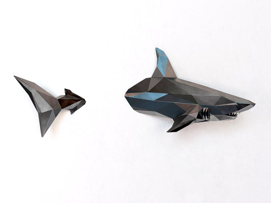Shark Wall Decor 40 cm Width