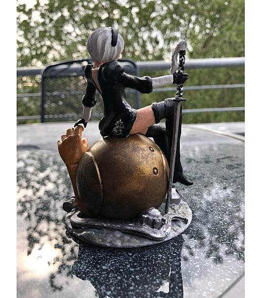 Nier Automata Yorha Boyalı Oyun Figürü 20 Cm