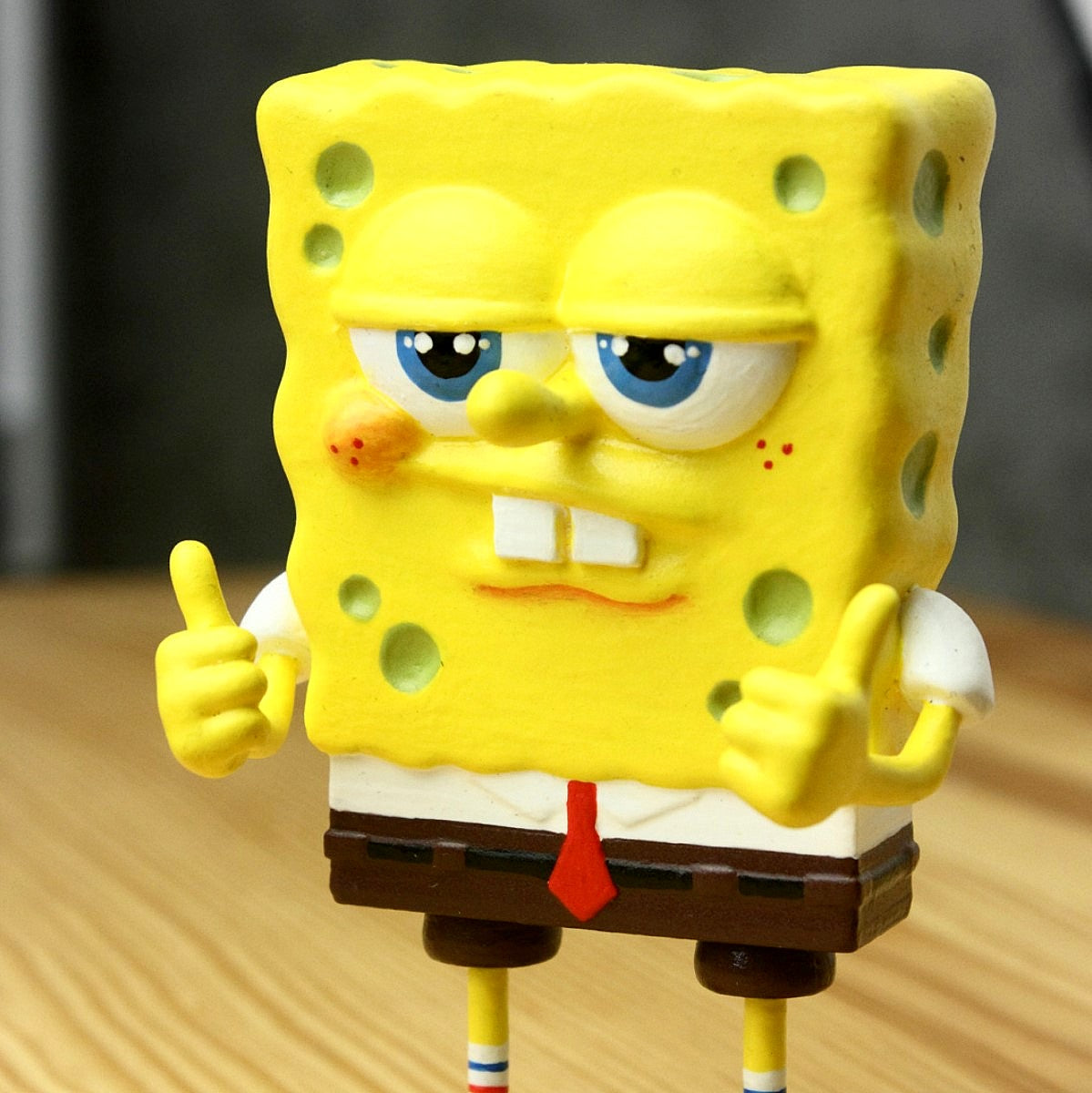 Spongebob Schwammkopf (SpongeBob SquarePants) Figur, bemalt, 15 cm
