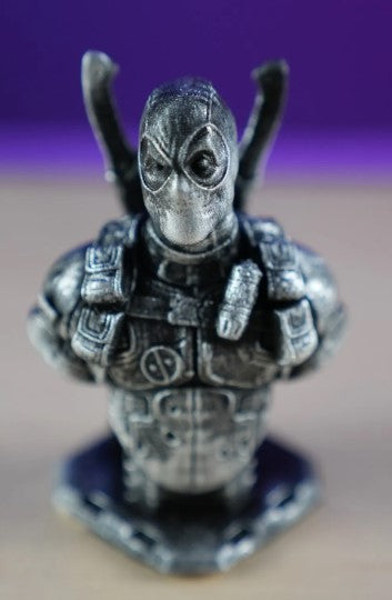 Deadpool Büste / 3D Marvel Figur - 10 Cm