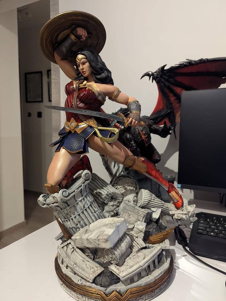 Marvel Wonder Woman Painted Figure