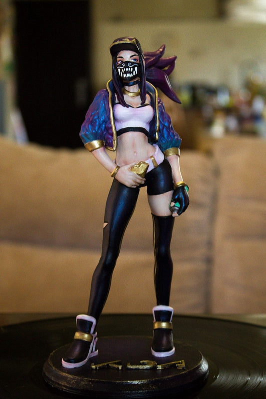 Kda Akali Painted Figure 20 Cm (Large Size)