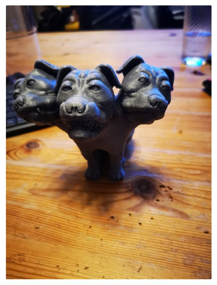 Fluffy 3-köpfiger Hund Harry Potter Stein der Weisen Figur