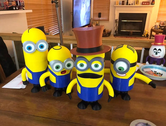 Minion Tim Oyuncak Biblo 15 Cm (Büyük Boy)