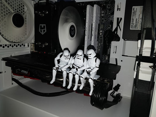 Stormtrooper Star Wars Bücherregal 15-teiliges Figuren-Set