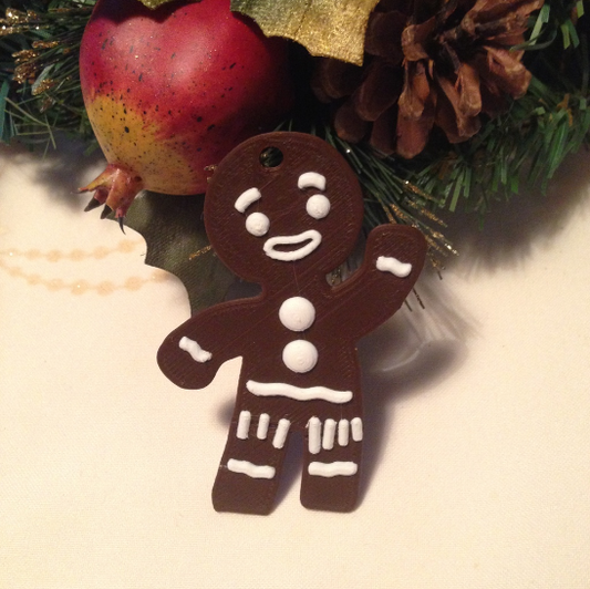 Gingerbread Man Keychain 7 Cm