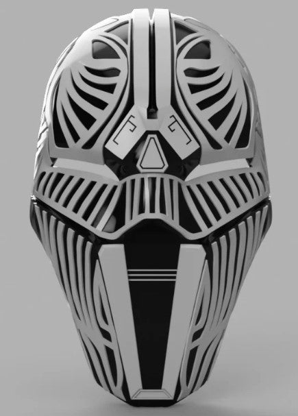Yıldız Savaşları Siyah Beyaz Maske Star Wars Mask