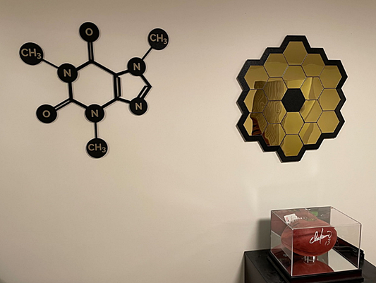 Caffeine Wall Decor 22 Cm