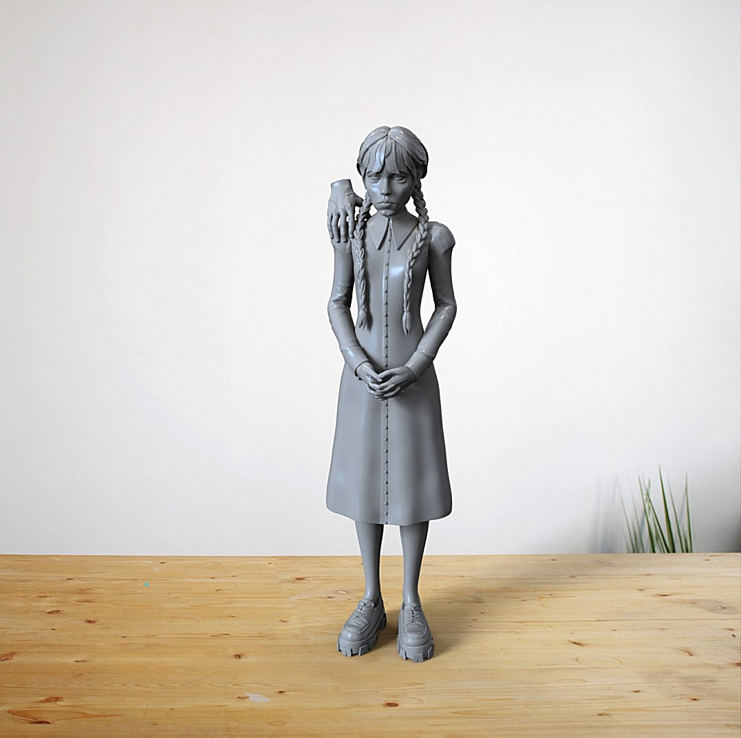 Wednesday Addams Familienfigur 20 cm