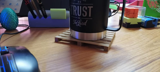 Tree Pallet Look Coaster