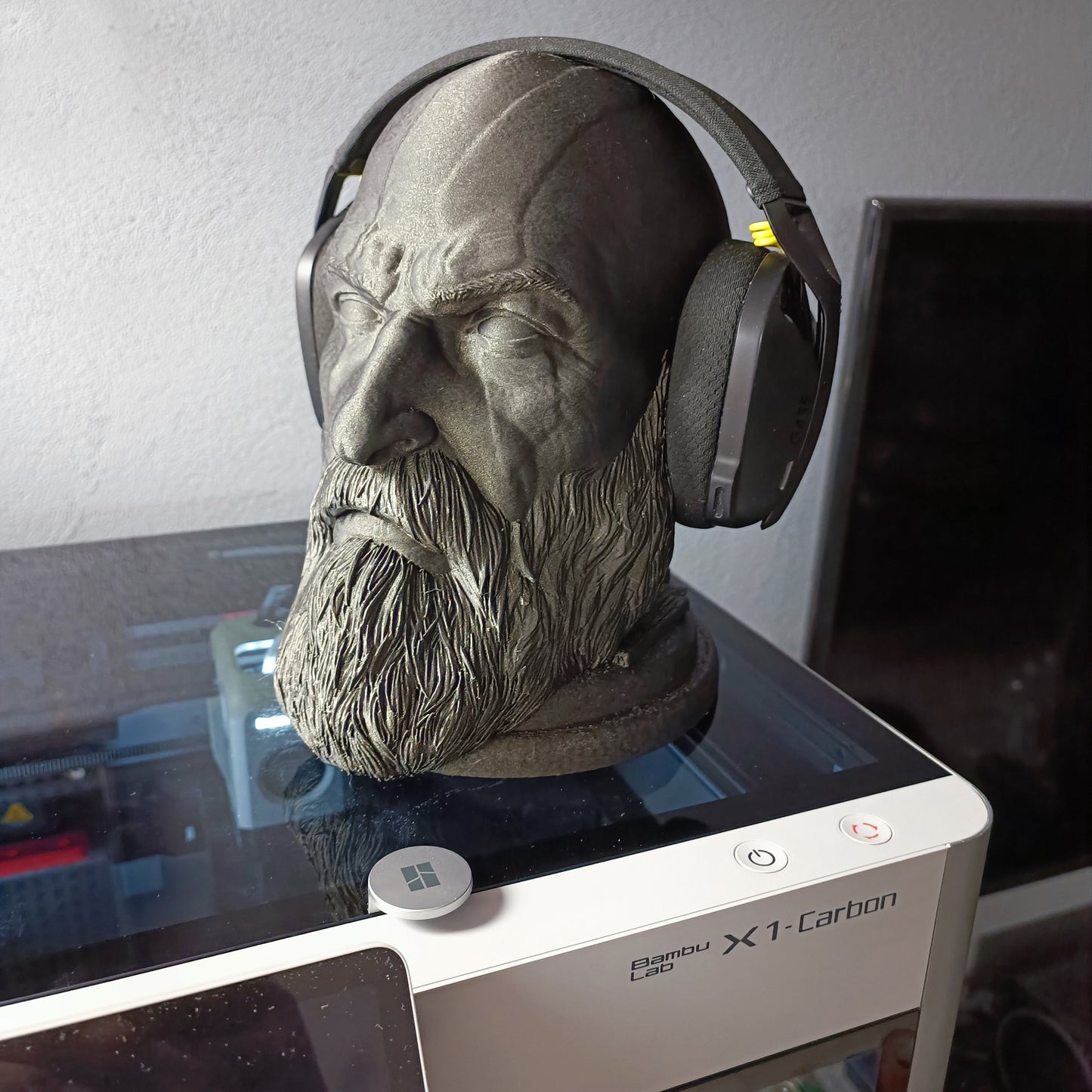 Kratos Riesiger Kopfhörerständer God Of War