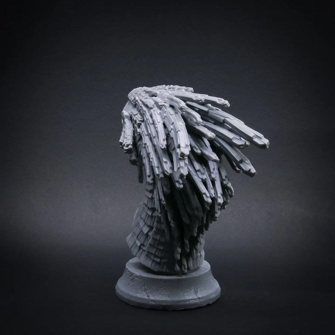 Kristall-Drachen-Figur