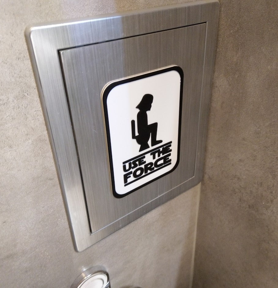 Star Wars WC-Schild