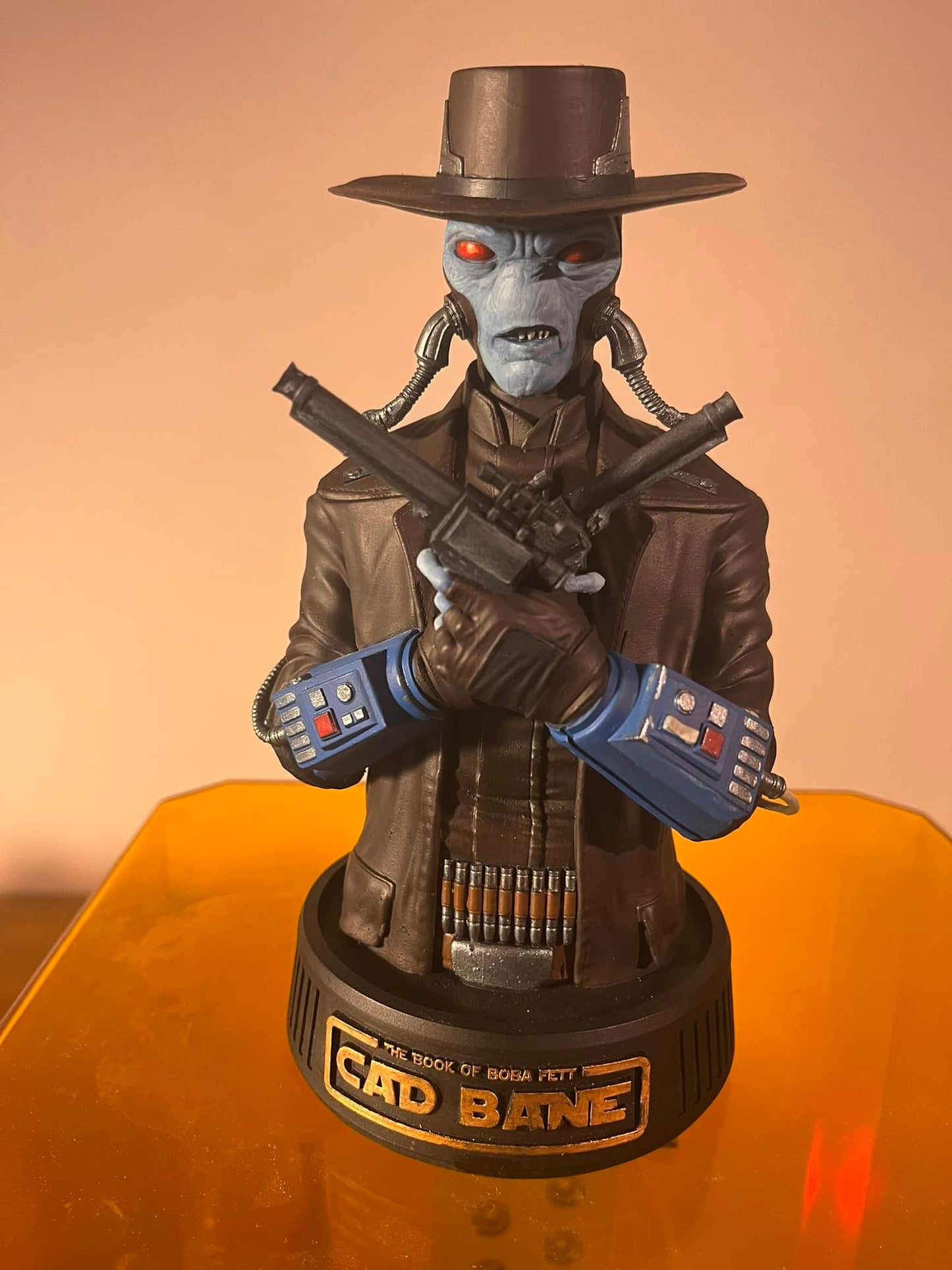 Star Wars Cad Bane Büste Bemalte Figur 15cm