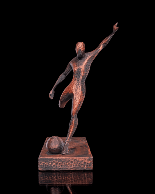 Athletic Olimpiyat Futbolcu Dekoratif Biblo 20CM BÜYÜK BOY