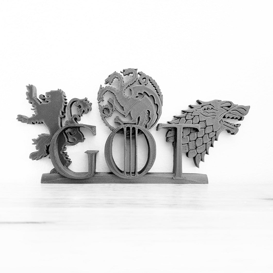 Game Of Thrones Hauslogos Dekorativer Ständer
