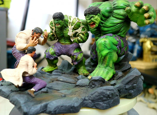 Hulk Verwandlung Figur 25 cm (riesige Größe)
