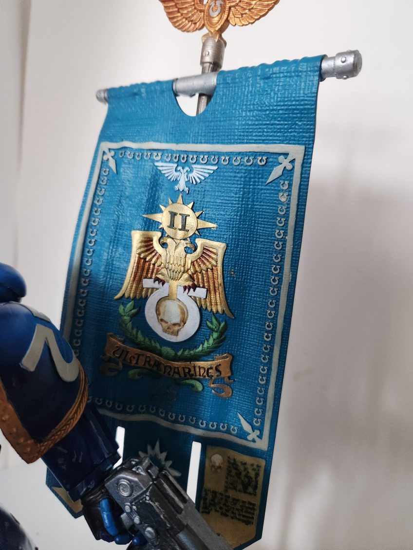 Space Marine Warhammer 40K Bemalte Figur 25 cm