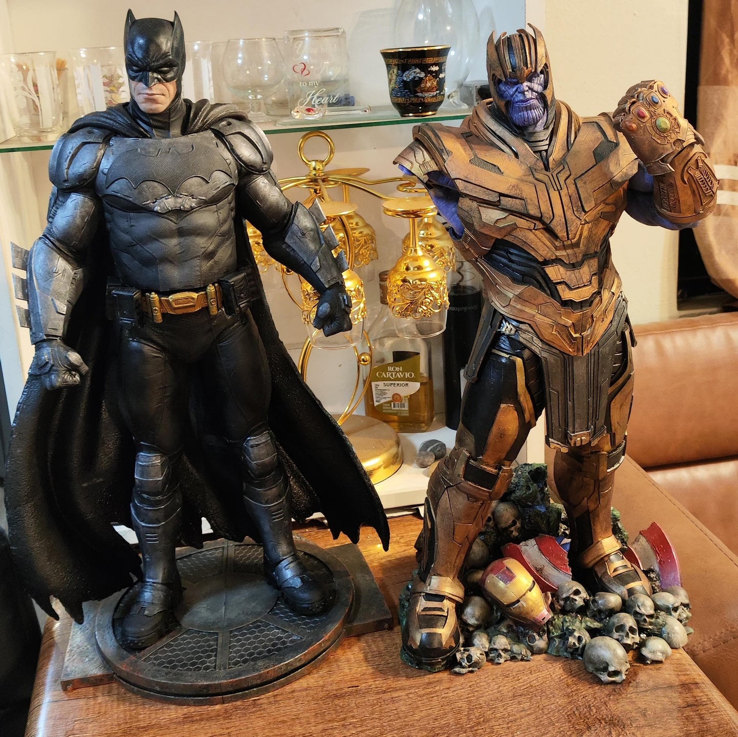 Thonas und Batman Bemalte Figur 25 cm Groß