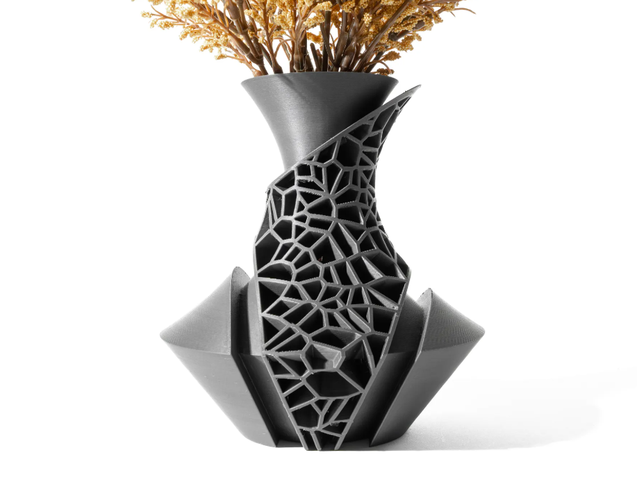 Organisch geformte Vase groß 25 CM
