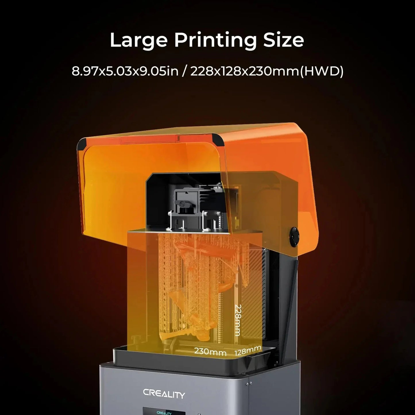 Creality Halot Mage Pro 8K Resin 3D-Drucker (GEBRAUCHT, RENOVIERTES PRODUKT)