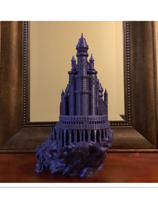 Large Fantasy Medieval Castle Figurine 25 cm