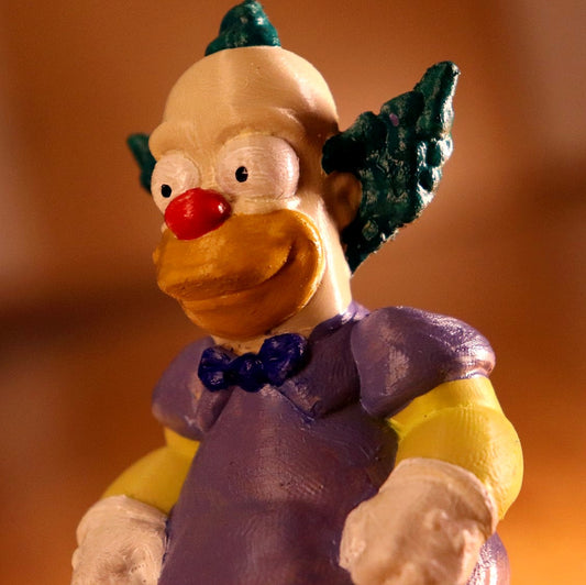 rusty The Clown Simpson Simpsonlar Boyalı Figür 15 cm