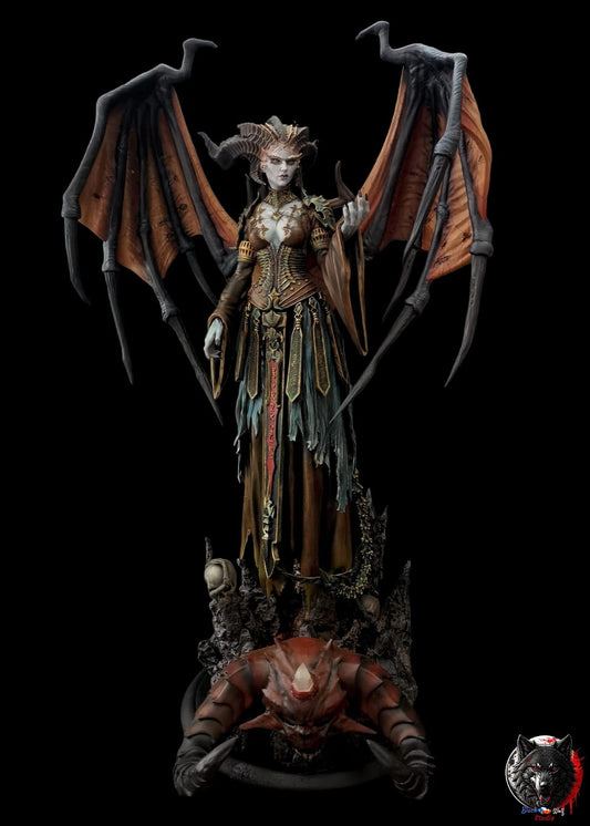 Lilith Diablo 4 Sukkubi-Königin Bemalte Figur 25 CM