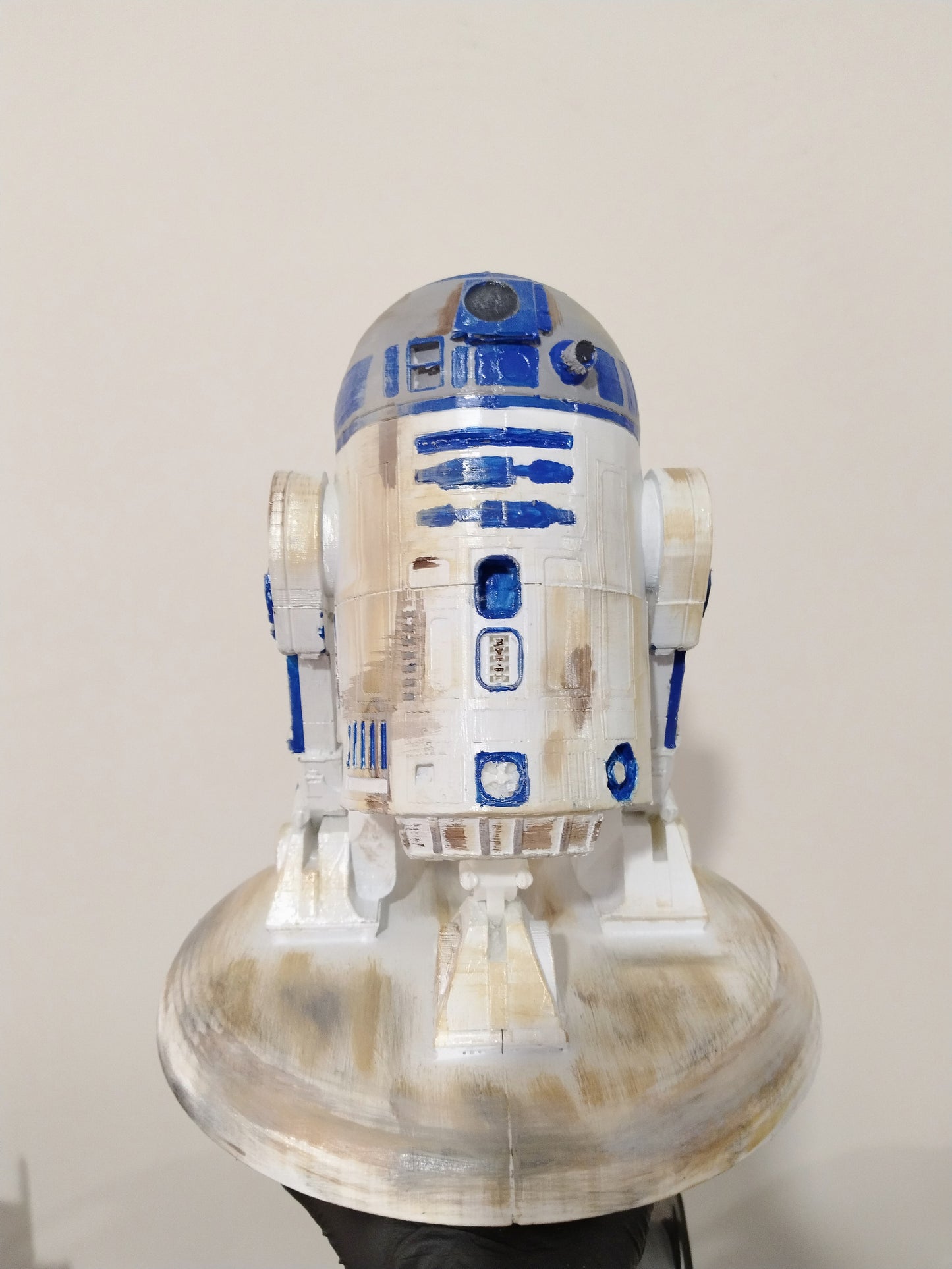 R2D2 Star Wars Roboter Skizze Bemalte Figur 20 cm (Groß)