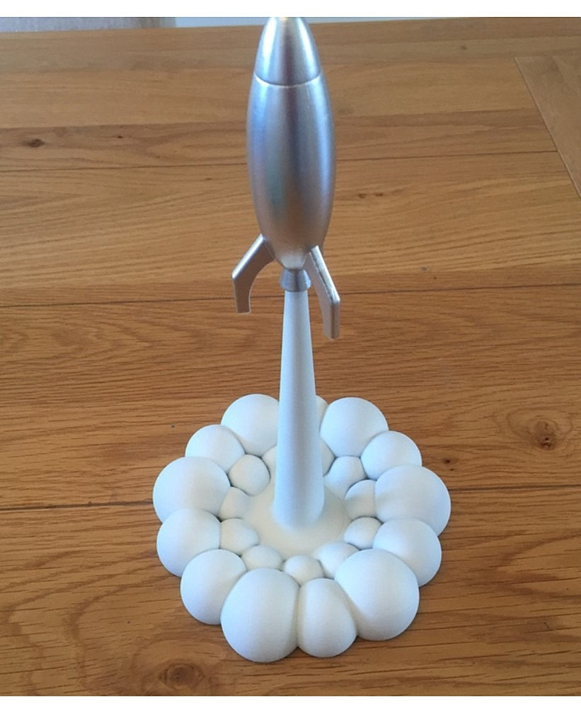 Weltraumraketenfigur V2 15 cm (Groß)