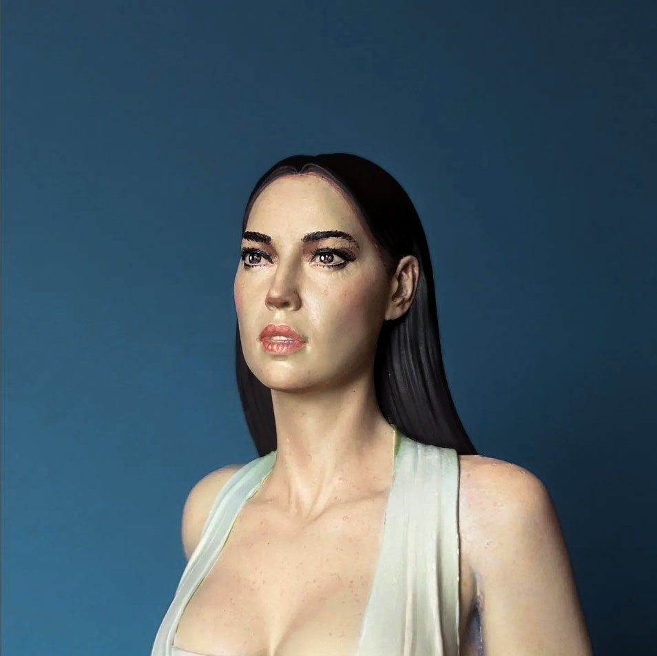 Matrix Schöne Monica Bellucci Persephone bemalte Figur