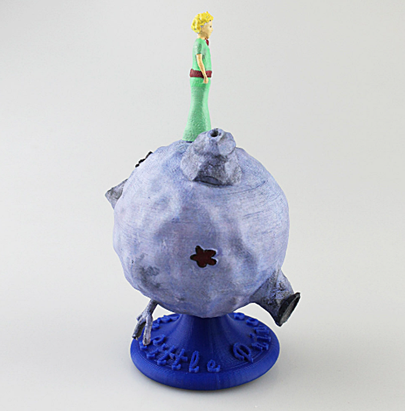Der Kleine Prinz, bemalte Figur, 15 cm