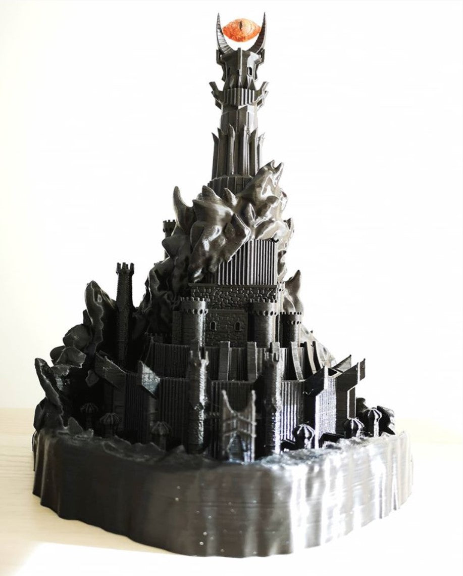 Barad-dûr Der Dunkle Turm Miniatur-Dekoartikel Riesengröße 24 cm LotR (Ohne Beleuchtung)