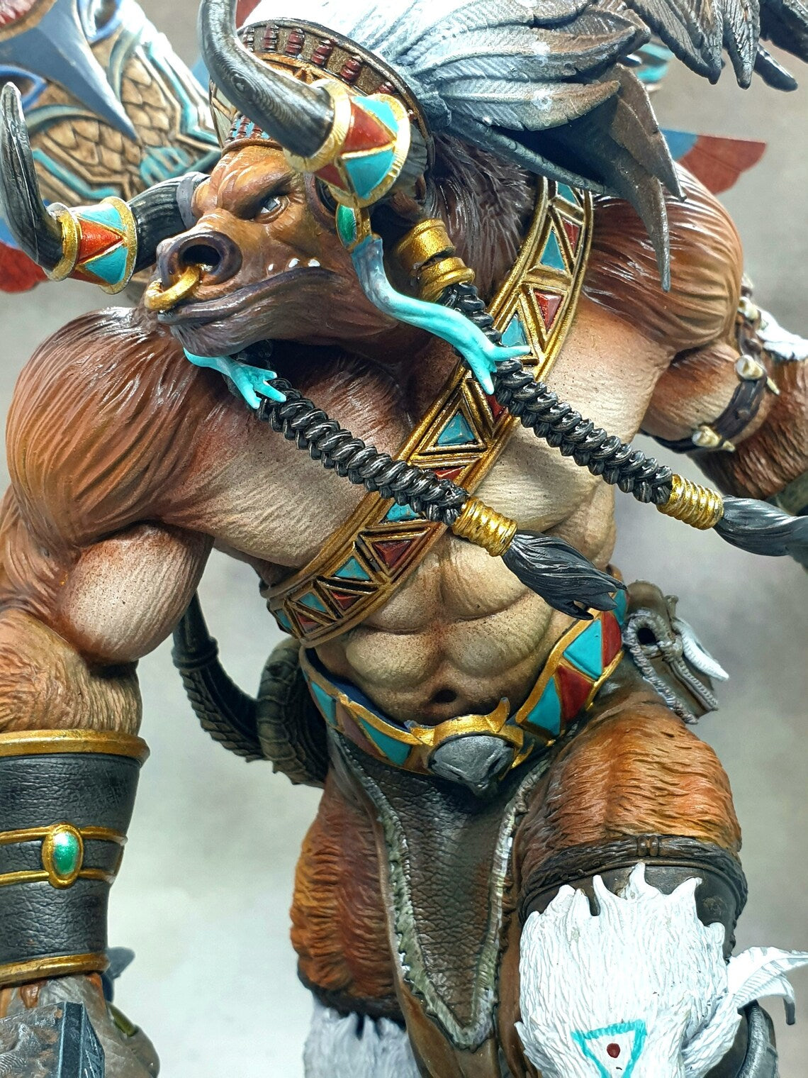 World Of Warcraft Baine Bluthuf Figur WOW Baine Bluthuf Objekt