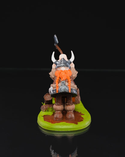 Skaninavischer Axtwerfender Wikinger-Zwerg Actionfigur