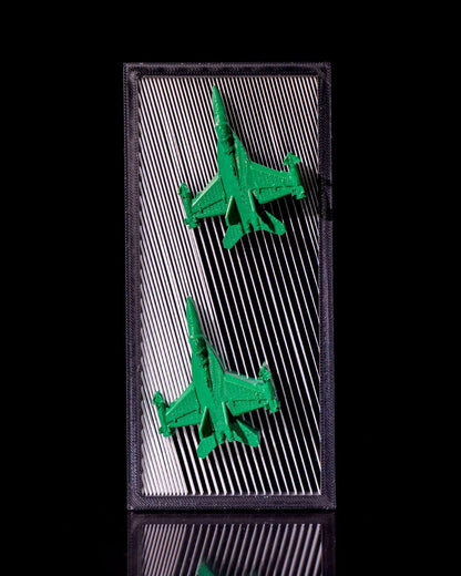 Dekorative Jetflugzeuge, Kampfflugzeuge, 3D Deko-Objekt 16CM