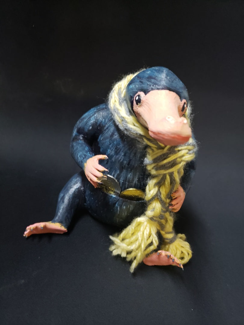Harry Potter Niffler Bemalte Figur Phantastische Tierwesen Niffler Figur 17CM